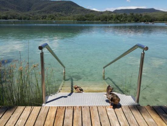 Camping Bungalow El Llac De Banyoles Porqueres Zewnętrze zdjęcie