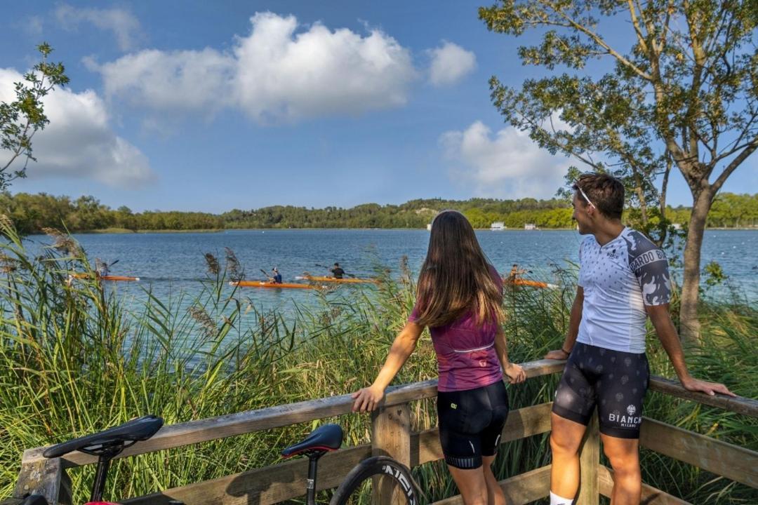 Camping Bungalow El Llac De Banyoles Porqueres Zewnętrze zdjęcie